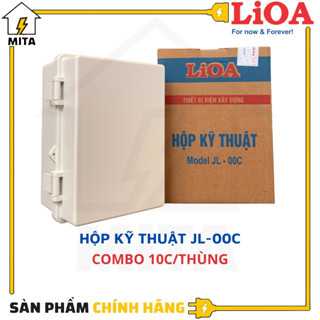 COMBO 10 CÁI Tủ điện nhựa ngoài trời Lioa JL-00C (loại to) - MITA