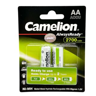 Pin Sạc AA , AAA Camelion 2700 mah , 2500 mah , 1100 mah - Chính Hãng