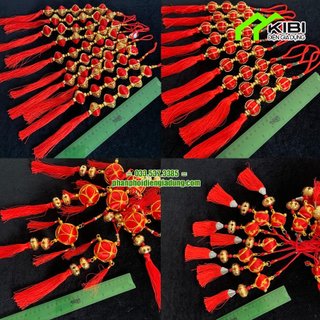 Dây treo trang trí tết, set đồ trang trí cây mai, cây đào ngày tết