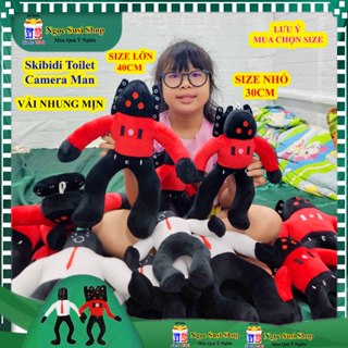  THÚ NHỒI BÔNG SKIBIDI TOILET CAMERA MAN TITAN SPEAKER MAN ĐẸP NHƯ ẢNH -  gấu bông đồ chơi doll toy búp bê NGỌC SUSI 