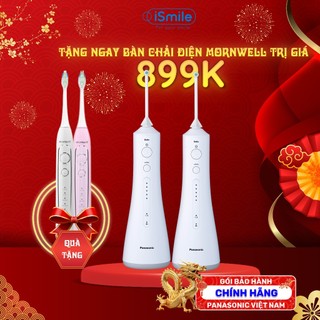 [Chính hãng Việt Nam] Máy Tăm Nước Panasonic EW1513 - Thế Hệ Mới 2023 - Công Nghệ Siêu Âm - Sạc Nhanh - Đầu Chỉnh Nha