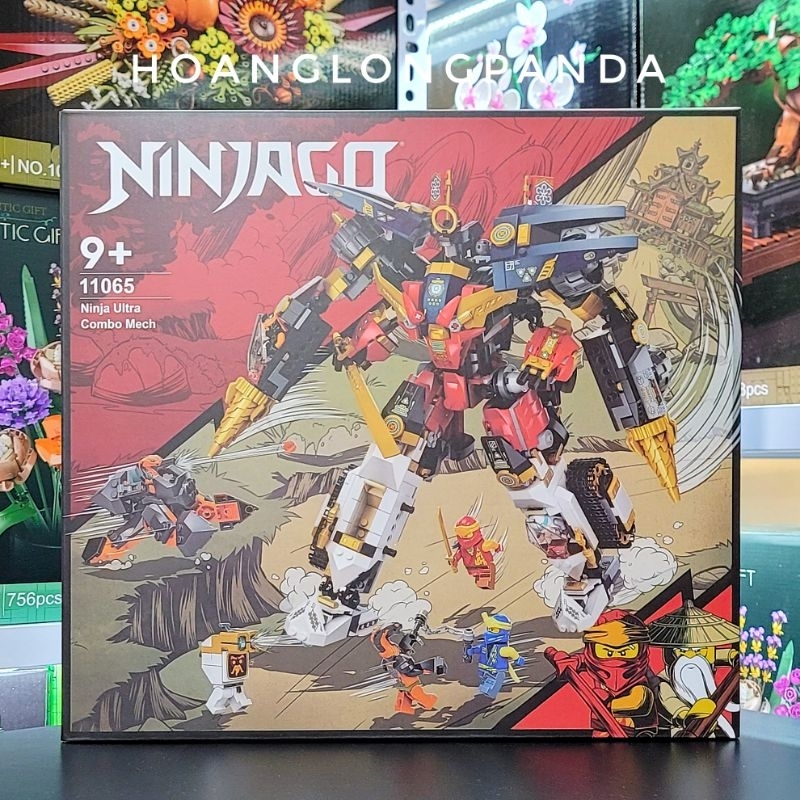 [Ninja] Đồ chơi lắp ráp Ninjago 11065 61103 82207 | 71765 Ultra Combo Mech | 1104 chi tiết