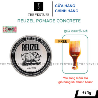 Sáp Vuốt Tóc Reuzel Concrete Hold Matte Pomade Chính Hãng