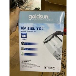 Ấm siêu tốc goldsun gkt2607g quà tặng sữa th