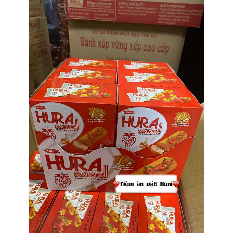 Bánh cosy lễ 1 vỉ 12 hộp .