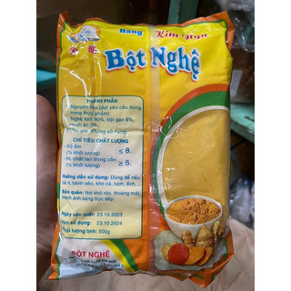 Bột nghệ Kim Nga (gói 500gr)