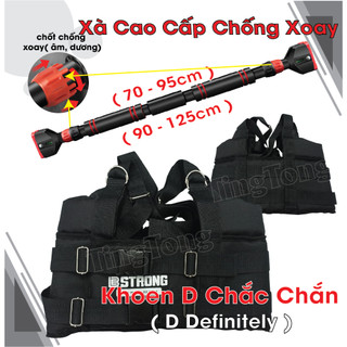 Dây Đai Treo Xà Đơn Kéo Giãn Cột Sống, Đai Thoát Vị Đĩa Đệm - Mới 2022 D