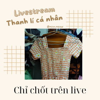 Thanh lí cá nhân - chỉ chốt trên live