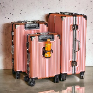 Vali khung nhôm khóa sập RMW-K2221 size 20/24/26/29 inch, 4 góc kim loại chống va đập