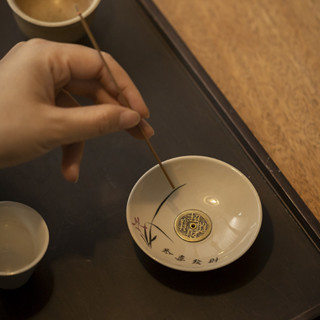  Đế nhang Cung Hỷ Phát Tài cắm hương đốt trầm palo & xô thơm  Incense Holder l XÔ THƠM THANH TẨY 