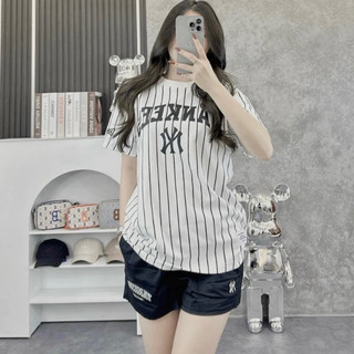 Áo NY MLB MỚI THUN COTTON CAO CẤP. MỀN MỊN , CỔ TRONG TAY NGẮN THẤM MỒ HÔI TỐT.