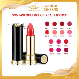 Son môi Ohui Rouge Real Lipstick son thỏi mềm mịn màu sang không gây khô môi