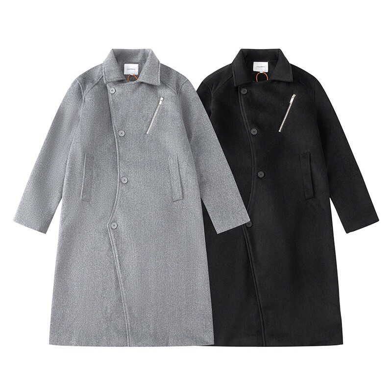 [ TRYST ] Áo khoác Dạ dáng dài Overcoat E26147