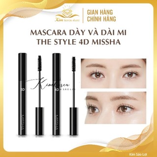 Mascara dày và dài mi The Style 4D Missha