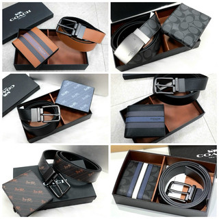 Thắt lưng Coach tặng kèm ví full box xịn