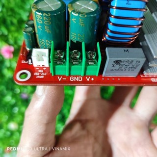 Mạch Class D 1200W Mono (có sẵn bv loa)