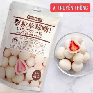 socola bọc dau 3 vị thơm ngon