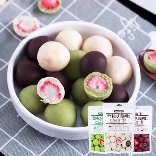 socola bọc dau 3 vị thơm ngon