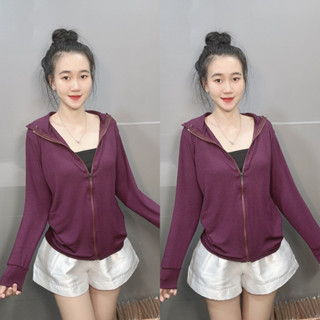 (Dưới 62kg) ÁO KHOÁC CỔ TRỤ THUN LEN MỎNG Ủ KEM DÁNG DÀI, TRENDING XU HƯỚNG ÁO KHOÁC Ủ KEM