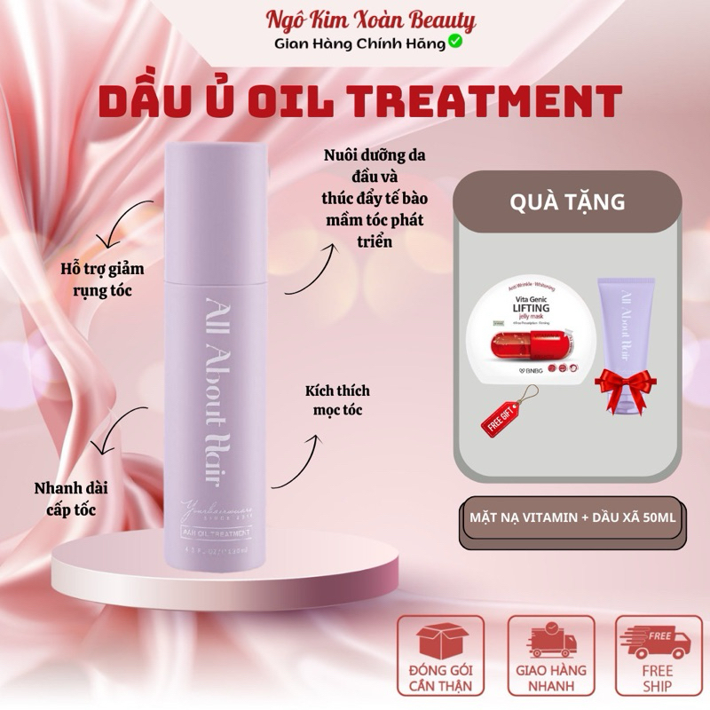 Tinh Dầu Ủ Tóc Hair Oil , Giảm Rụng Tóc , Nhanh Dài Cấp Tóc