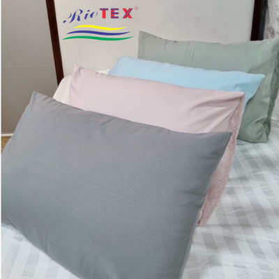 Vỏ gối trơn TICI RIOTEX Bền đẹp, Vỏ gối mềm mịn, không xù lông- Kích thước 40x60, 50x70cm( 2 CÁI)