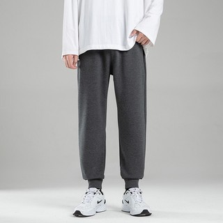 Quần nỉ Jogger ⚡️ HÈ - ĐÔNG ⚡️ BIGSIZE NAM NỮ 3 MÀU DÁNG DÀI ỐNG RỘNG XUÔNG BÓ CHÂN PHỐI VIỀN