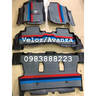 Thảm lót sàn nhựa khuôn tràn viền Toyota Veloz