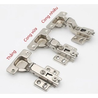 Bản lề bật, bản lề giảm chấn cao cấp SH ABC cho cánh cửa tủ ngành mộc chất liệu thép không rỉ