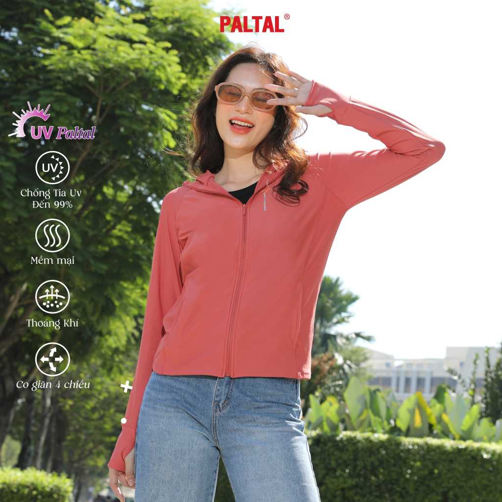 Áo khoác nữ chống nắng chống UV chất liệu Poly cát cao cấp 311p 1274 PALTAL chống nắng, chống UV, chống khói bụi