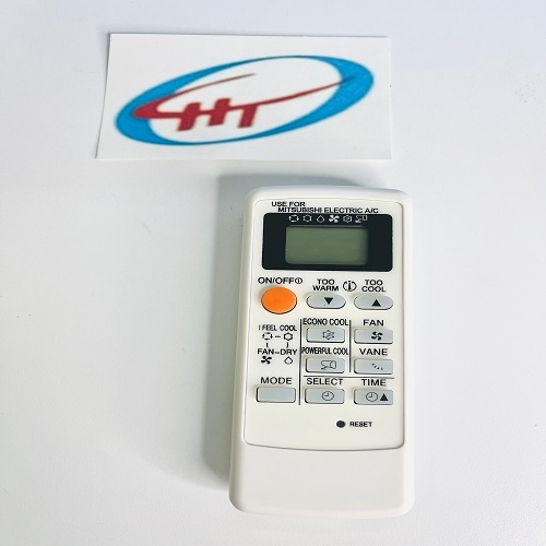 Remote Điều Hòa Máy lạnh Mitsubishi (viền đen)