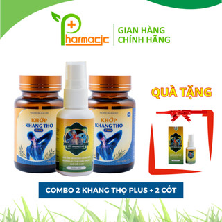 Combo 2 khớp khang thọ plus và 1 xịt khang thọ - giải pháp cho người bệnh xương khớp