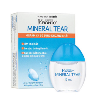 Dung dịch nhỏ mắt v roh to mineral cho kính áp tròng