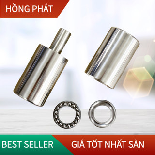 Cối bản lề cửa sắt trụ xoay Inox 304 phi 30-45mm / Goong cối / Bản lề cối trụ xoay/ Door Hinge Inox 304