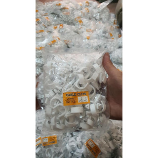 Túi 100 Đinh Ghim Ruột Gà R20 - Đinh ghim ống ghen R20 - Nẹp ống phi 20