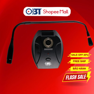 Micro cổ ngỗng OBTpro ET-668 USB - Thích hợp họp trực tuyến - Micro hội nghị giắc cắm USB - Bảo hành chính hãng 12 tháng