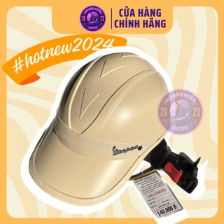 Nón vespa, mũ bảo hiểm lưỡi trai, mũ bảo hiểm nửa đầu cute cho nam nữ - CUTEE HELMETS