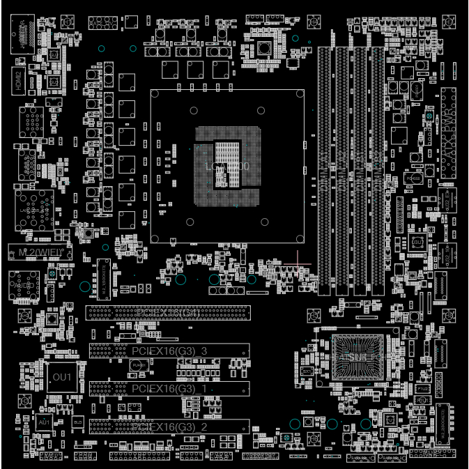 Sơ đồ mạch Boardview Asus PRIME B660M-A WIFI D4 Rev 1.01