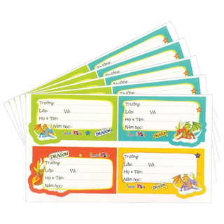 Nhãn vở smartkids dragon sk-lp101