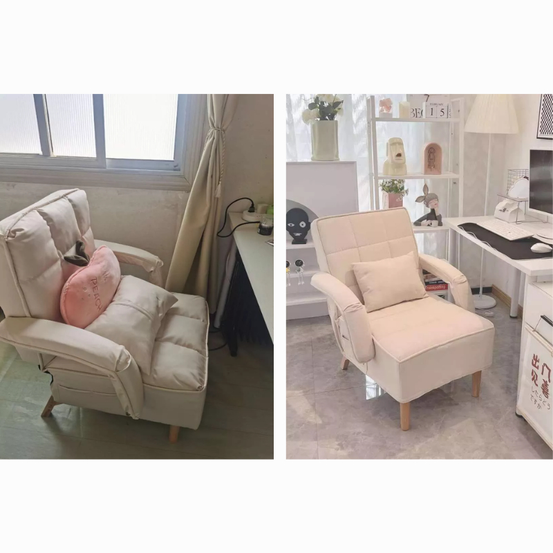 Ghế Sofa Thư Giãn Thông Minh Cao Cấp Ghế Decor Kiểu Dáng Hàn Quốc Tặng Kèm Đôn Ghế Hapo | BigBuy360 - bigbuy360.vn