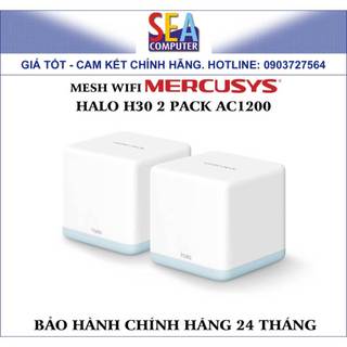 Mesh wifi mercusys halo h30 2 pack ac1200
