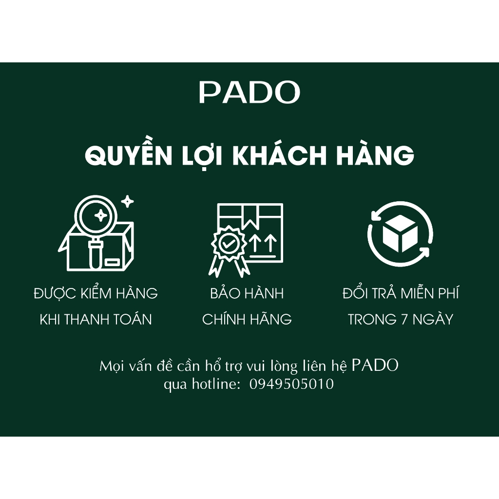 Balo campus thời trang unisex PADO 539 chất liệu chống thấm nước cao cấp chứa được laptop 15.6inch