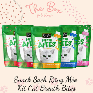 Snack Sạch Răng Mèo Kit Cat Breath Bites
