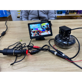 Bộ Cam lùi Xe tải màn 5inch cắm tẩu xe, dây nối 10m giá siêu rẻ