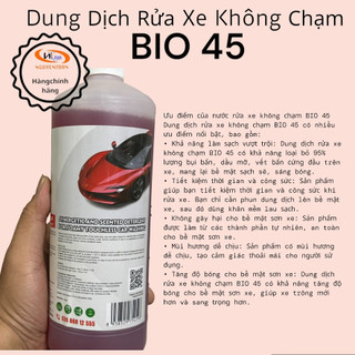 Nước rửa xe không chạm ekokemika bio45 - 1l