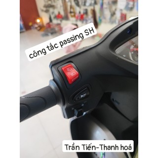 Công tắc pha cos , công tắc passing sh màu đỏ đen