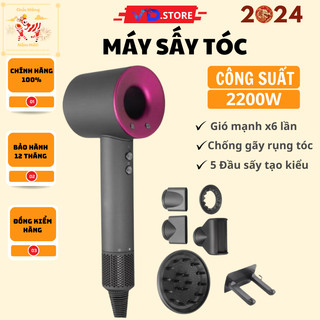 Máy Sấy Tóc Tạo Kiểu Gấp Gọn, 2 Chiều Nóng Lạnh Công suất 2200W-VD.STORE