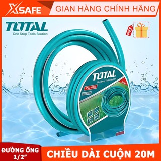 Ống nước vòi xịt pvc total thph2001 dây dẫn nước kích thước 20mx1/2" uốn dẻo được, cuộn gọn dễ dàng, tiện lợi