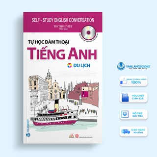 Sách - tự học đàm thoại tiếng anh - du lịch - vlb