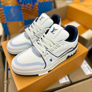 Giày thể thao lv54 màu navy bản cao cấp mới về mang chuẩn size