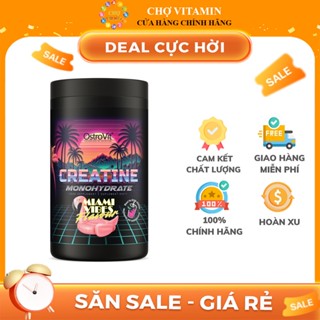 OSTROVIT CREATINE MONOHYDRATE - Hỗ Trợ Tăng Sức Mạnh, Sức Bền, Phát Triển Cơ Bắp Hiệu Quả (200 Lần Dùng)